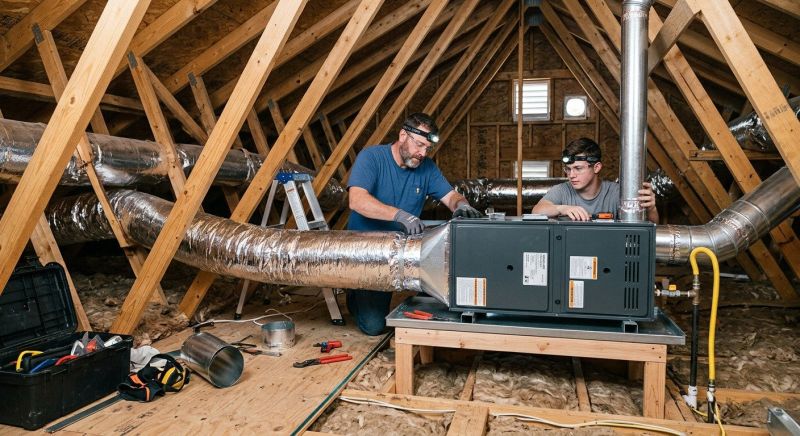 Attic Furnace Installation in Sarasota, FL