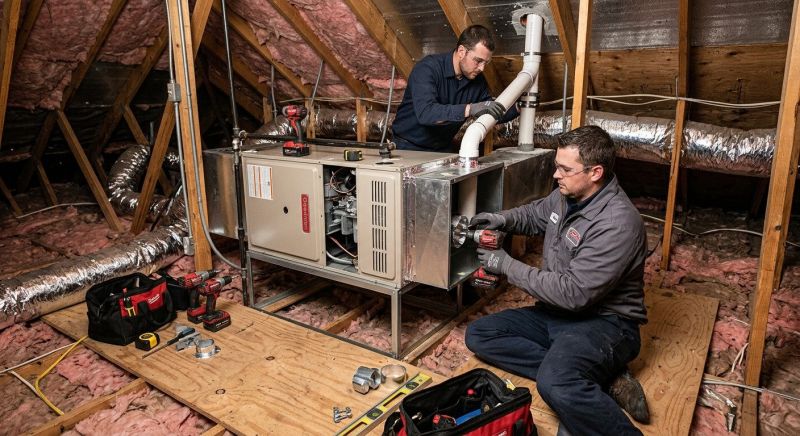 Attic Furnace Installation in Cincinnati, OH
