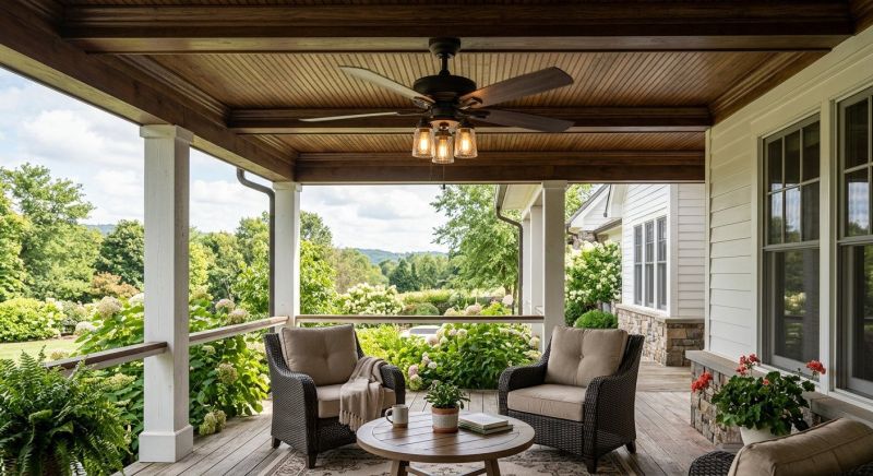 Exterior Fan Installation in Alpharetta, GA