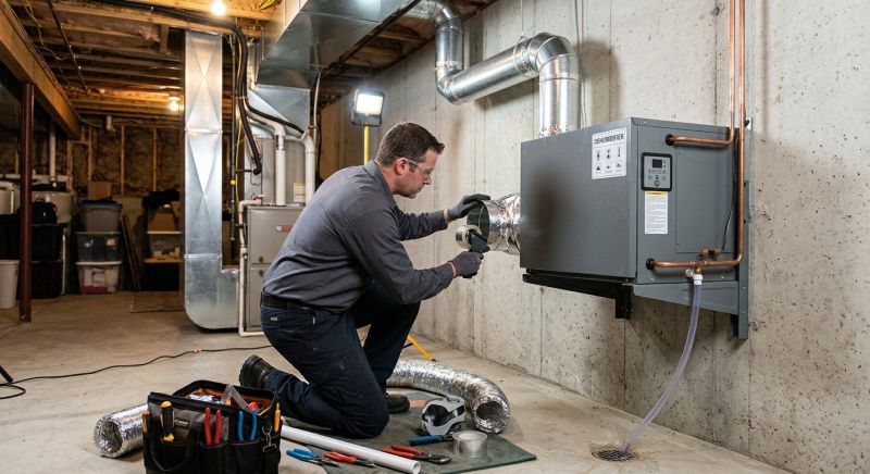 Basement Dehumidifier Service in Kansas City, MO