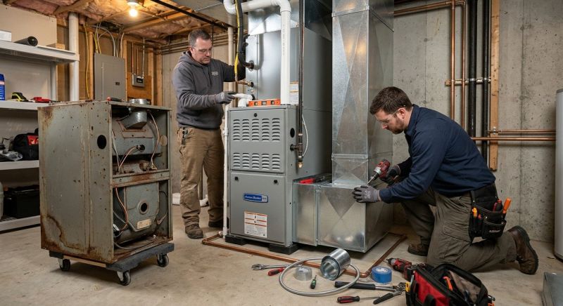 Central Heating Replacement in Kansas City, MO
