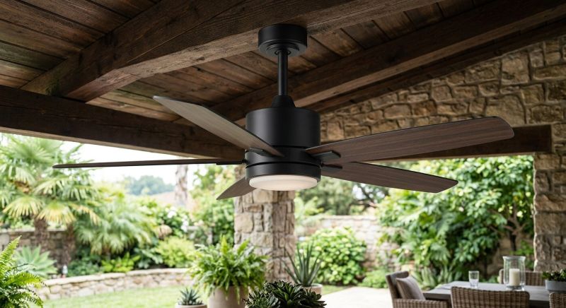 Porch Fan Installation in Conroe, TX